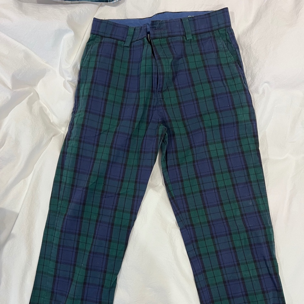 Vineyard Vines Tartan  plaid breaker Pants